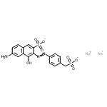 CAS#: 6360-14-1, Disodium 6-Amino-4-Hydroxy-3-{[4-(Sulfonatomethyl)Phenyl]Diazenyl}-2-Naphthalenesulfonate