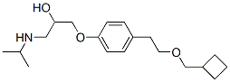 CAS#: 63659-34-7, 1-[4-[2-(Cyclobutylmethoxy)Ethyl]Phenoxy]-3-[(1-Methylethyl)Amino]-2-Propanol