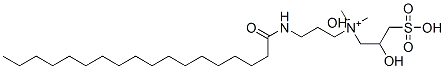 CAS#: 63663-12-7, [2-Hydroxy-3-Sulphopropyl]Dimethyl[3-[(1-Oxooctadecyl)Amino]Propyl]Ammonium Hydroxide