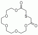 CAS 登录号：63689-64-5， 2,6-二氧代-4-硫杂-18-冠醚-6