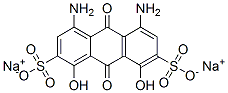 CAS 登录号:6370-62-3, 4,5-二氨基-9,10-二氢-1,8-二羟基-9,10-二氧代蒽-2,7-二磺酸二钠