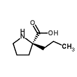 CAS 登录号：637020-50-9， 2-丙基-L-脯氨酸