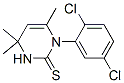 CAS#: 63704-45-0, 1-(2,5-Dichlorophenyl)-3,4-Dihydro-4,4,6-Trimethyl-2(1H)-Pyrimidinethione