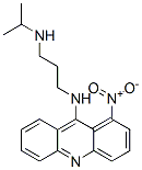 CAS 登录号:63710-43-0, 1-硝基-9-(3-异丙基氨基丙基氨基)吖啶