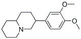 CAS#: 63716-68-7, Octahydro-3-(3,4-Dimethoxyphenyl)-2H-Quinolizine