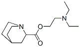 CAS 登录号：63716-77-8， 2-奎宁环羧酸 2-(二乙基氨基)乙酯