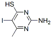CAS#: 63732-01-4, 2-Amino-4-Methyl-5-Iodo-6-Pyrimidinethiol