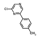 CAS 登录号：637352-85-3， 2-氯-6-(p-甲苯基)吡嗪