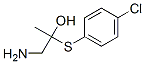 CAS 登录号：63744-52-5， 1-氨基-2-[(4-氯苯基)硫代]-2-丙醇