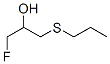CAS 登录号：63744-56-9， 1-氟-3-(丙硫基)-2-丙醇