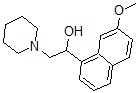 CAS 登录号：63766-09-6， 7-甲氧基-alpha-(哌啶甲基)-1-萘甲醇