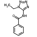 CAS 登录号：638146-59-5， N-(1-乙基-1H-四唑-5-基)苯甲酰胺