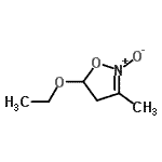CAS 登录号：638562-83-1， 5-乙氧基-3-甲基-4,5-二氢-1,2-恶唑2-氧化物