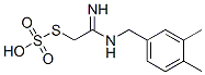 CAS 登录号：63869-36-3， S-[2-(3,4-二甲基苄基氨基)-2-亚氨基乙基]硫代硫酸氢酯