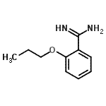 CAS 登录号：63874-26-0， 2-丙氧基苯甲脒