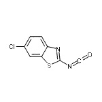 CAS 登录号：63876-65-3， 6-氯-2-异氰酸-1,3-苯并噻唑