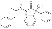 CAS 登录号:63884-35-5, N'-(1-苄基乙基)-2-羟基-2,2-二苯基乙酰肼
