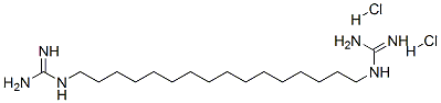CAS 登录号：63885-24-5， N,N'''-1,16-十六烷二基二胍二盐酸盐