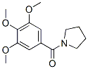 CAS 登录号：63886-38-4， 1-(3,4,5-三甲氧基苯甲酰基)吡咯烷