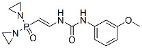 CAS 登录号：63886-69-1， 二(1-氮丙啶基)[2-[3-(3-甲氧基苯基)脲基]乙烯基]氧膦