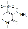 CAS 登录号：63901-43-9， 4-肼基-2-甲基-5-甲基磺酰基-3(2H)-哒嗪酮
