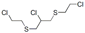 CAS#: 63905-12-4, 1,3-Bis(2-Chloroethylthio)-2-Chloropropane