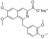 CAS#: 63905-64-6, 6,7-Dimethoxy-1-Veratryl-3-Isoquinolinecarboxylic Acid Sodium Salt