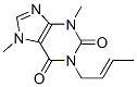 CAS#: 63906-57-0, 1-(2-Butenyl)-3,7-Dimethyl-1H-Purine-2,6(3H,7H)-Dione