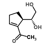 CAS 登录号：639066-97-0， 1-{(5R)-5-[(1R)-1,2-二羟基乙基]-1-环戊烯-1-基}乙酮