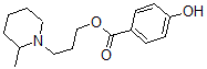 CAS#: 63916-87-0, 3-(2-Methylpiperidino)Propyl 4-Hydroxybenzoate