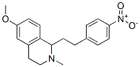 CAS#: 63937-36-0, 1,2,3,4-Tetrahydro-6-Methoxy-2-Methyl-1-(4-Nitrophenethyl)Isoquinoline