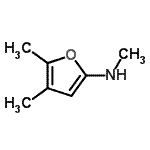 CAS 登录号：639465-51-3， N,4,5-三甲基-2-呋喃胺