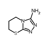 CAS 登录号：639782-44-8， 6,7-二氢-5H-[1,2,4]三唑并[3,4-b][1,3]噻嗪-3-胺