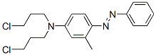 CAS 登录号:63980-14-3, N,N-二(3-氯丙基)-2-甲基偶氮苯-4-胺