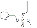 CAS 登录号:63980-87-0, 硫代磷酸 O-乙基 O-糠基 S-(2-丙炔基)酯