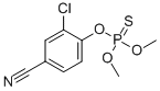 CAS 登录号：63981-11-3， 硫代磷酸 O,O-二甲基 O-(2-氯-4-氰基苯基)酯