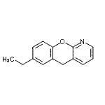 CAS 登录号：639857-68-4， 7-乙基-5H-苯并吡喃并[2,3-b]吡啶