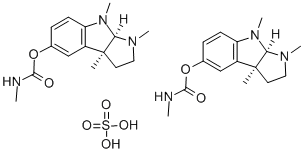 CAS#: 64-47-1, Eserine Sulfate