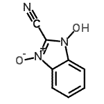 CAS 登录号：64010-77-1， 1-羟基-1H-苯并咪唑-2-甲腈3-氧化物