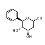 CAS 登录号：640275-68-9， (5R)-2-脱氧-5-苯基-D-赤式-吡喃戊糖