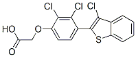 CAS 登录号：64046-42-0， [4-(3-氯苯并[b]噻吩-2-基)-2,3-二氯苯氧基]乙酸