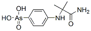 CAS 登录号：64046-98-6， P-[(1-氨基甲酰-1-甲基乙基)氨基]苯基砷酸