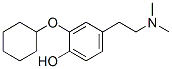 CAS 登录号：64047-86-5， 2-(环己基氧基)-4-[2-(二甲基氨基)乙基]苯酚