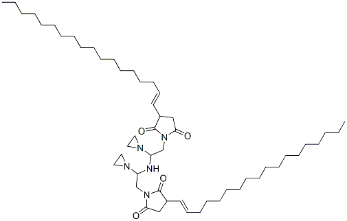 CAS 登录号：64051-50-9， 1,1'-[亚氨基二(乙烯亚氨基乙烯)]二[3-(十八烷基)吡咯烷-2,5-二酮]