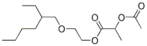 CAS#: 64058-37-3, 2-Acetoxypropionic Acid 2-(2-Ethylhexyloxy)Ethyl Ester