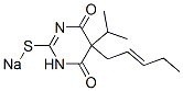 CAS#: 64059-38-7, 5-Isopropyl-5-(2-Pentenyl)-2-Sodiothio-4,6(1H,5H)-Pyrimidinedione