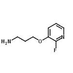 CAS 登录号：640749-59-3， 3-[(2-氟-3-吡啶基)氧基]-1-丙胺