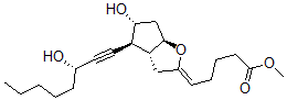 CAS 登录号:64079-44-3, 13,14-去氢前列腺素 I2 甲酯