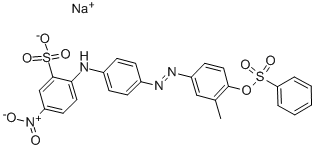 CAS 登录号：6408-90-8， 酸性黄 65