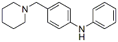 CAS 登录号：64097-52-5， N-[4-[(1-哌啶基)甲基]苯基]苯胺